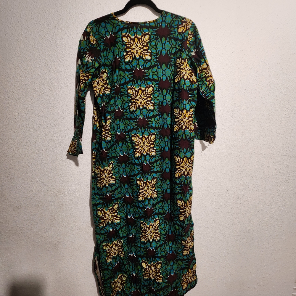 Vintage Patterned Kaftan - image 2